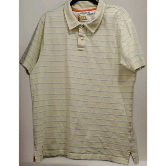 Ellesse Italia Portofino Polo Shirt L Men’s Striped Cotton Yachtycore Preppy EUC - Picture 1 of 10